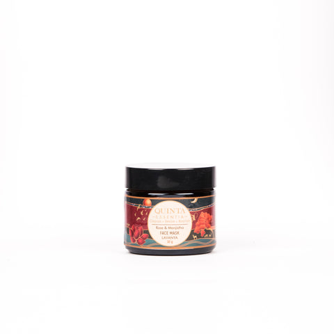 Lavanya Organic Face Mask Jar With White Background