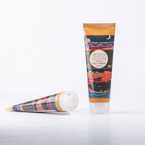 Saihjan Best Natural Organic Face Wash Cream Bottles With White Background