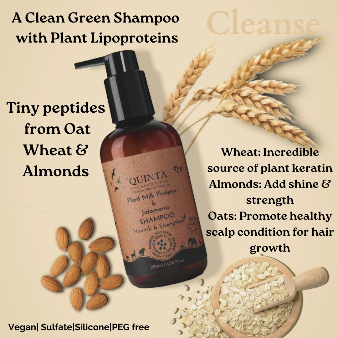 Plant Milk Protein & Jatamansi Shampoo + Lavender Hair Mask