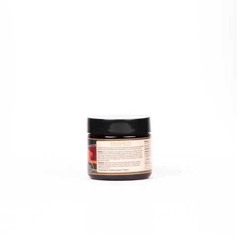 Lavanya Face Mask for Glowing Skin Jar Show Information About Product with White Background
